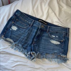 Express Denim Shorts